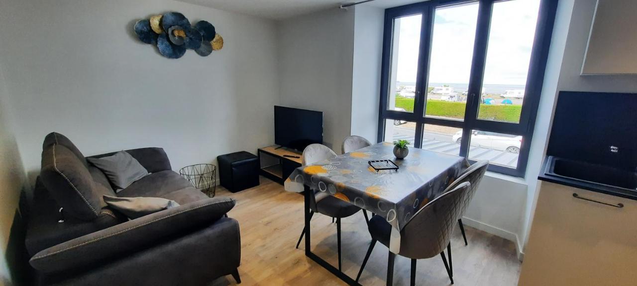 Les Appartements De La B Saint-Benoît-des-Ondes Dış mekan fotoğraf
