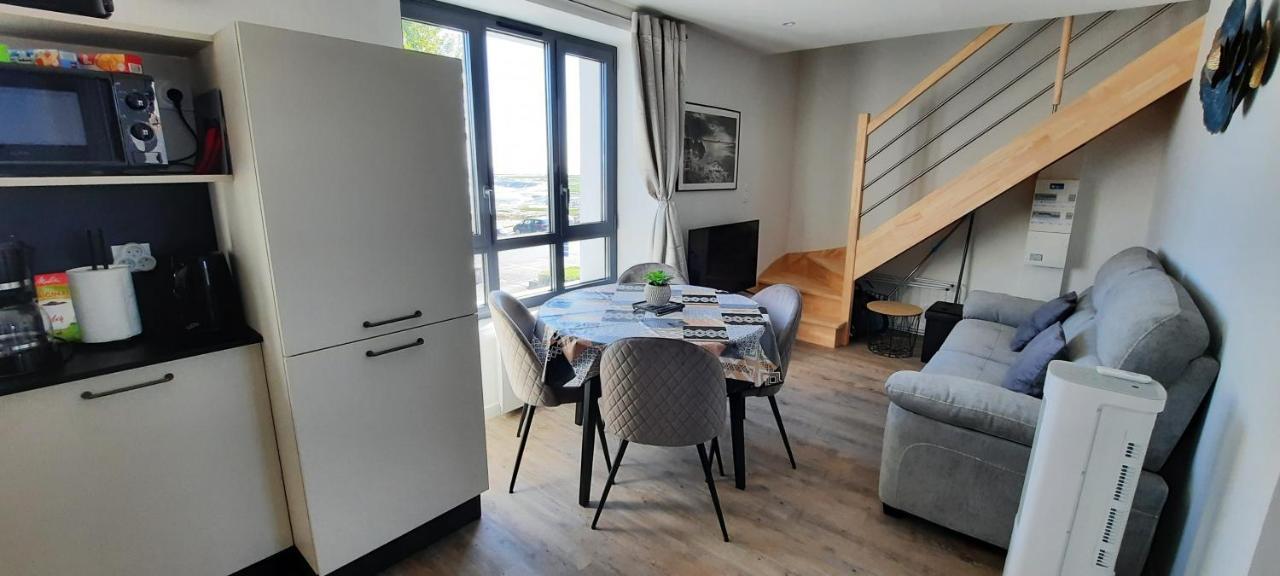 Les Appartements De La B Saint-Benoît-des-Ondes Dış mekan fotoğraf